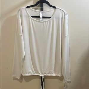 Stars Above Women's White Long Sleeve Top